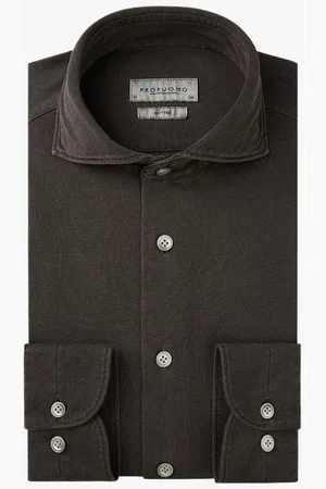 Profuomo Jersey shirt , Effen