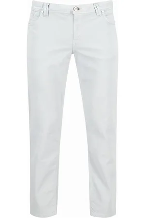 Alberto Pipe Five-Pocket-Broek , Effen