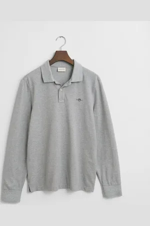 GANT Shield Poloshirt lange mouw , Effen