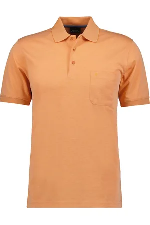 Ragman Softknit Polo shirt Korte mouw