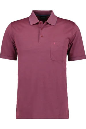 Ragman Softknit Polo shirt Korte mouw