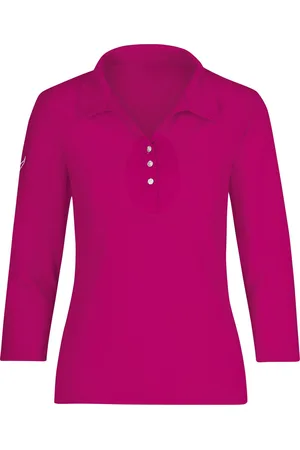 Trigema Dames Poloshirt , Effen