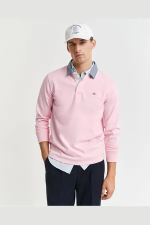 GANT Poloshirt lange mouw , Effen