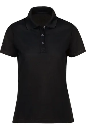 Trigema Dames Poloshirt , Effen