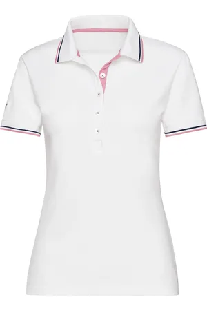 Trigema Dames Poloshirt , Effen