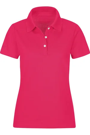 Trigema Dames Poloshirt , Effen