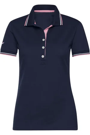 Trigema Dames Poloshirt , Effen