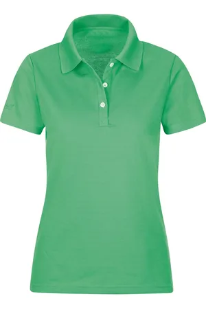 Trigema Dames Poloshirt , Effen
