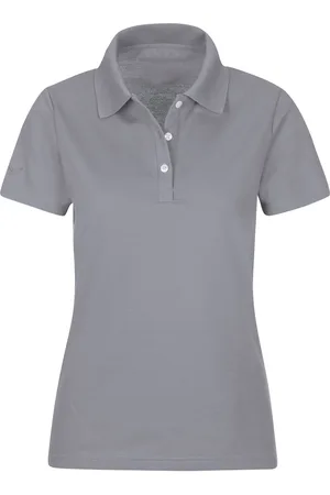 Trigema Dames Poloshirt , Effen