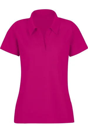 Trigema Dames Poloshirt , Effen