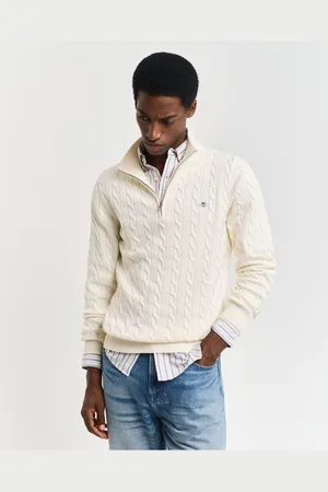 GANT Half-Zip Sweater , Cable knit