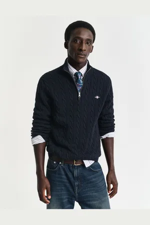 GANT Half-Zip Sweater , Cable knit