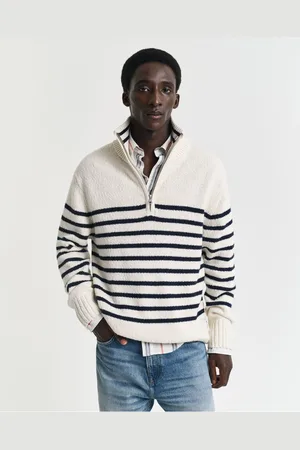 GANT Half-Zip Sweater , Gestreept