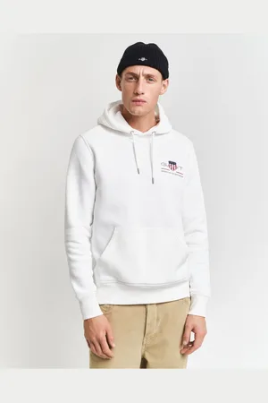 GANT Shield Hooded Sweatshirt , Effen