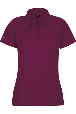 Trigema Dames Poloshirt , Effen