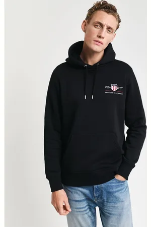 GANT Shield Hooded Sweatshirt , Effen