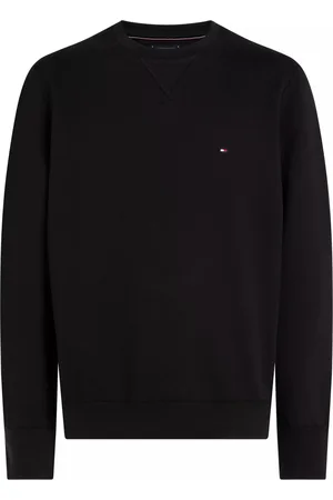 Tommy Hilfiger Sweatshirt ronde halszwart, Effen