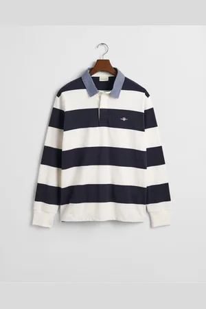 GANT Poloshirt lange mouw , Gestreept
