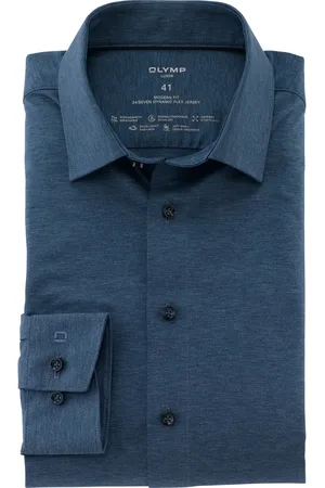 Olymp Luxor 24/Seven Jersey shirt , Effen