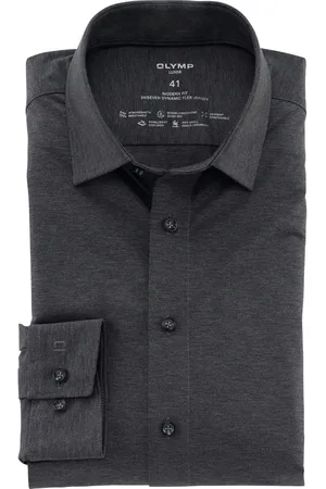 Olymp Luxor 24/Seven Jersey shirt , Effen