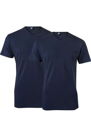 Alan Red Vermont T-Shirt V-hals Dubbel pak , Effen