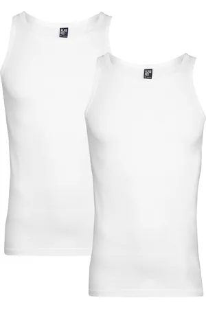 Alan Red Oakland T-Shirt Dubbel pak , Effen