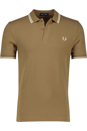 Fred Perry Poloshirt korte mouw normale fit effen katoen