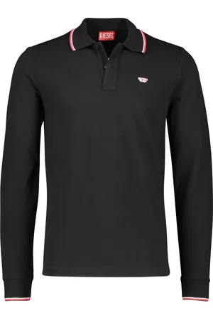 Diesel Polo effen katoen normale fit