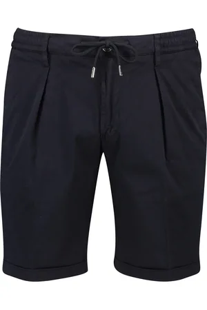 Profuomo Katoenen korte broek effen