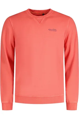 New Zealand Katoenen sweater v-hals effen