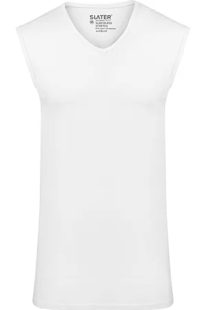 Slater Tanktop effen katoen