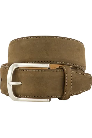 Lindenmann Leren riem effen