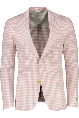 Carl Gross Colbert geruit wol slim fit Blackline Sharp Fit