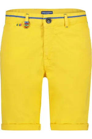 A fish named fred Korte broek effen katoen-stretch