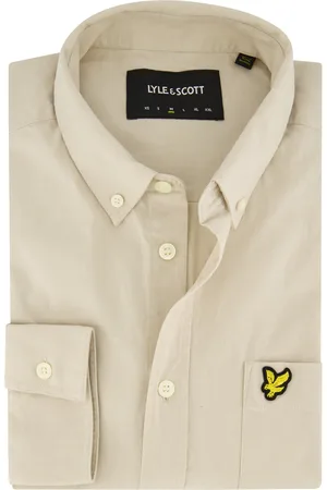 Lyle &amp; scott Normale fit overhemd borstzak katoen