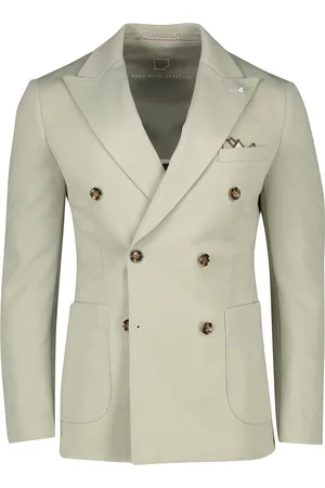 Born with Appetite Colbert dubbele knoop slim fit