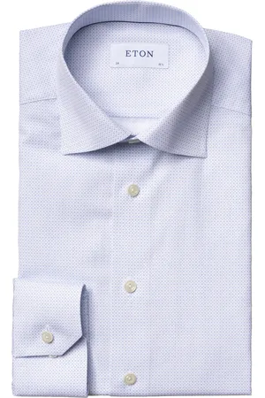Eton Overhemd contemporary fit poplin