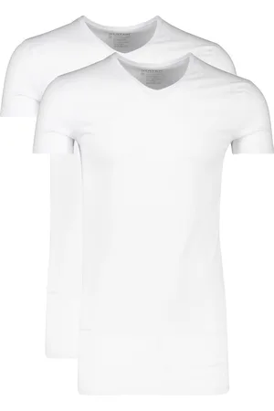 Slater Extra long fit 2-pack t-shirt korte mouw katoen