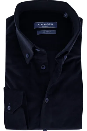 Ledub Overhemd corduroy lange mouw