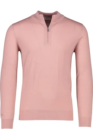 Thomas Maine Trui half zip merinowol