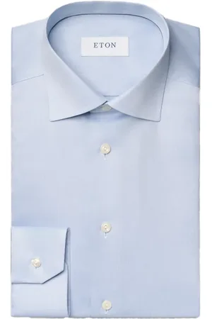 Eton Contemporary fit katoen overhemd signature twill