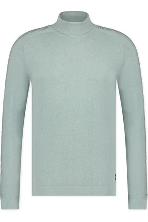 Blue Industry Katoenen coltrui slim fit