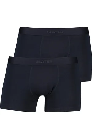 Slater Boxershorts 2 pack effen