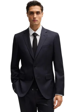 HUGO BOSS Colbert mix&match effen wol slim fit