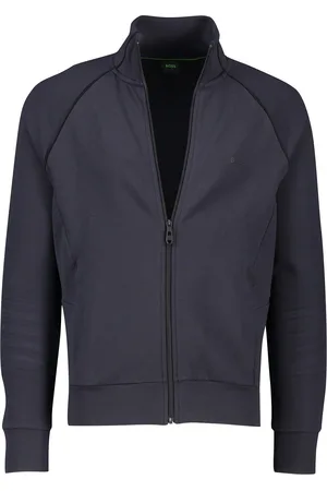 HUGO BOSS Katoenen Boss Green Skaz vest effen