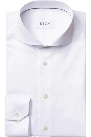 Eton Overhemd Slim Fit effen