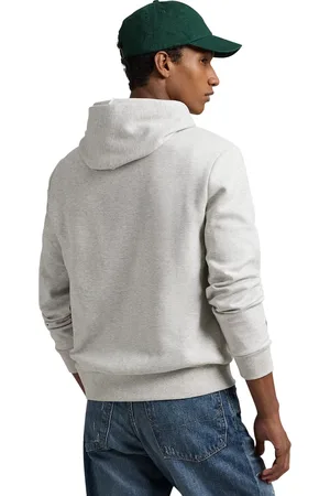 Ralph Lauren Hoodie wit gemêleerd katoen, stretch