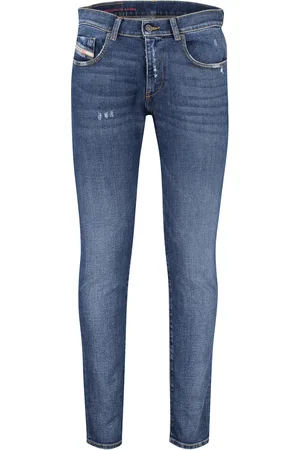 Diesel Jeans effen katoen D-strukt normale fit