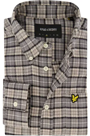 Lyle &amp; scott Overhemd geruit normale fit katoen