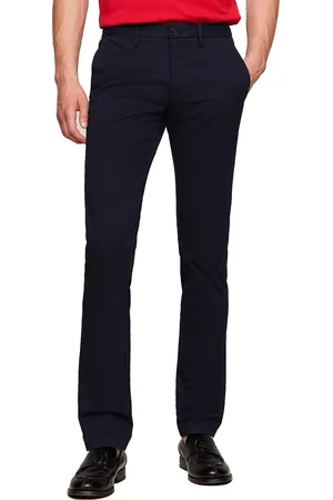 Tommy Hilfiger Chino katoen wijde fit
